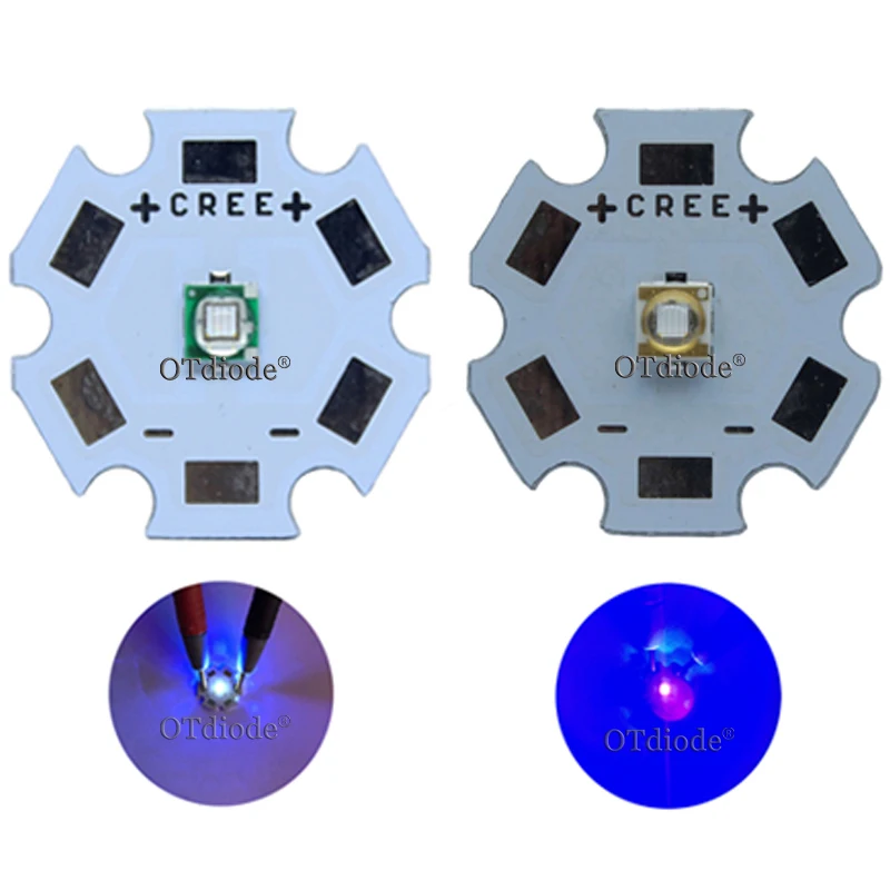 10-50PCS 3W 3535 High Power LED UV Purple Light Chip 365nm 385nm 395nm 420nm Emitter Diode Ultra Violet DIY | Лампы и освещение