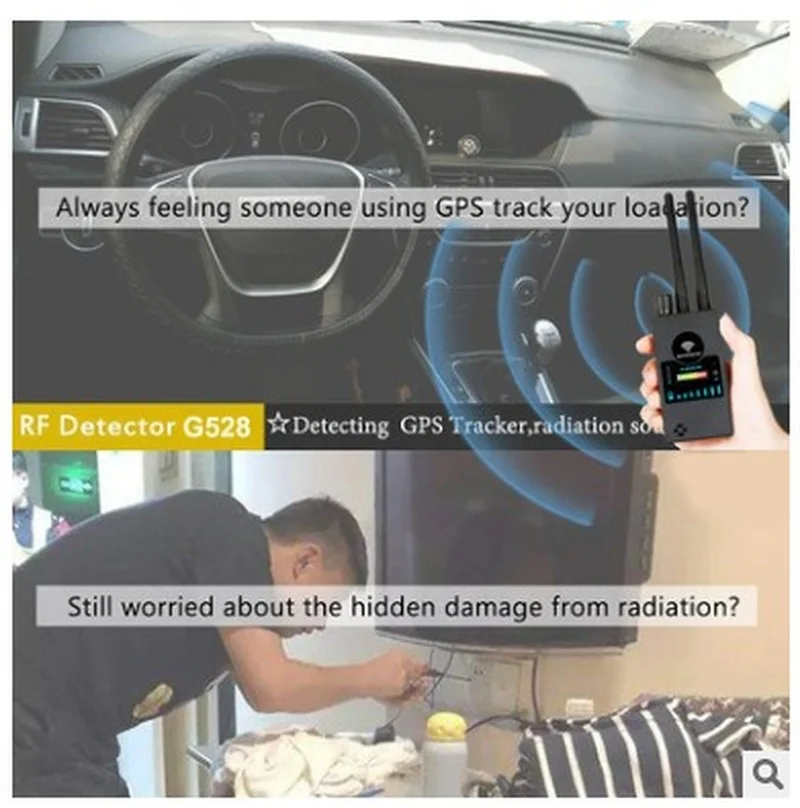 

G528B GPS Locator Detector, Magnet Detection, Lens, Mobile Phone Detector Sensor, Lenses, Detectors