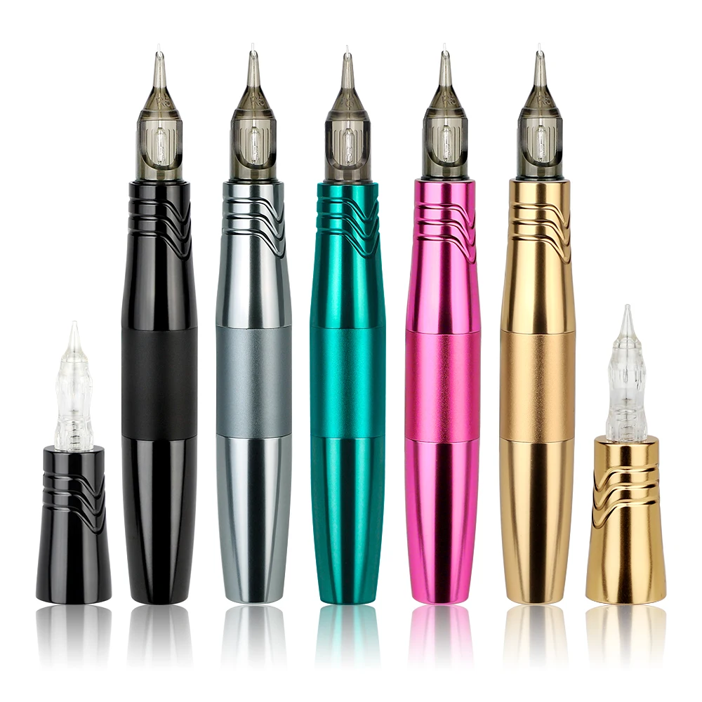 Машина для татуажа двойного назначения Перманентный макияж RCA Золотая роторная