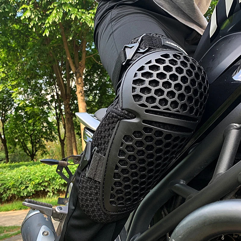 

Взрослый дышащие велосипедные Защита ног Чехлы анти-столкновения наколенники удобные мужской Велоспорт велосипед аксессуары DK50LP