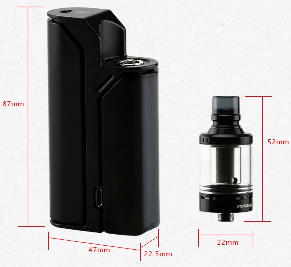 [Clearence] оригинальный набор Wismec Reuleaux RX75 с баком атомайзера Amor Mini 2 мл Электронная