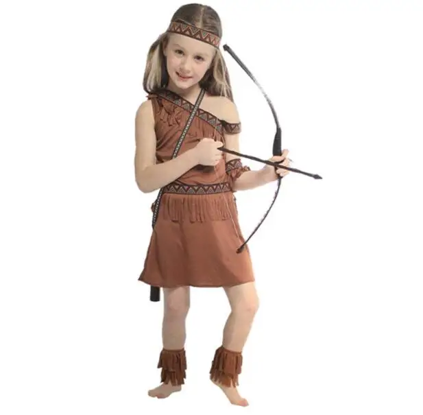 Горячая родной в индийском стиле принцессы племени Ролевой костюм для косплея на