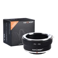 kf concept adapter for pentax k mount lens to fujifilm x pro2 m1 t20 pk%e2%80%93fx adapter x t2 x m2 camera x t20 x t3 x 30 x e1 x t1