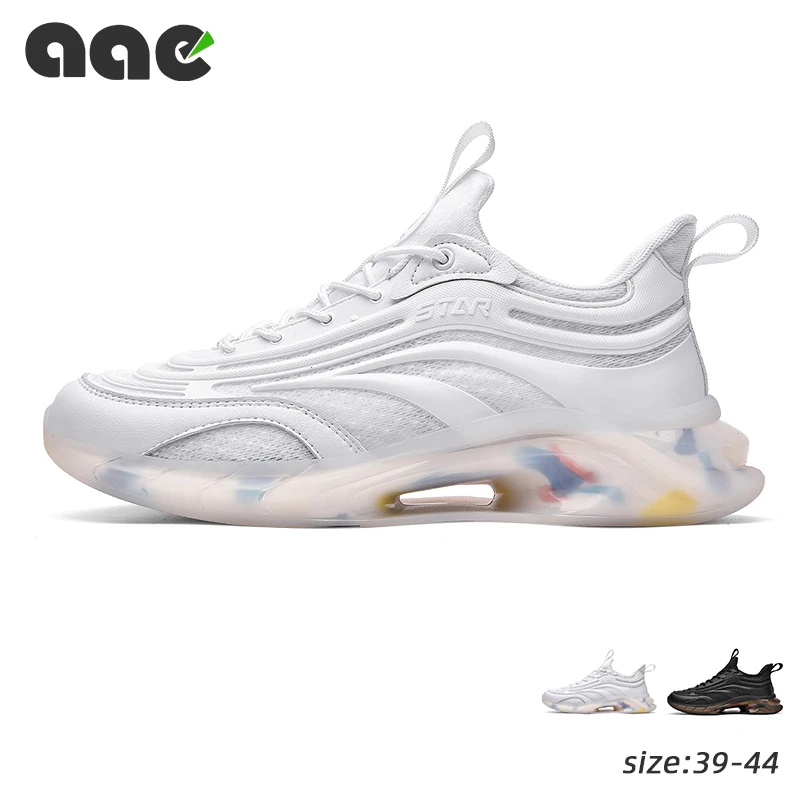 

Sneakers for Teens Running Shoes Increased Outdoor Sports Breathable, Wear-resistant Lightweight Fashion Luminous Casual Shoes