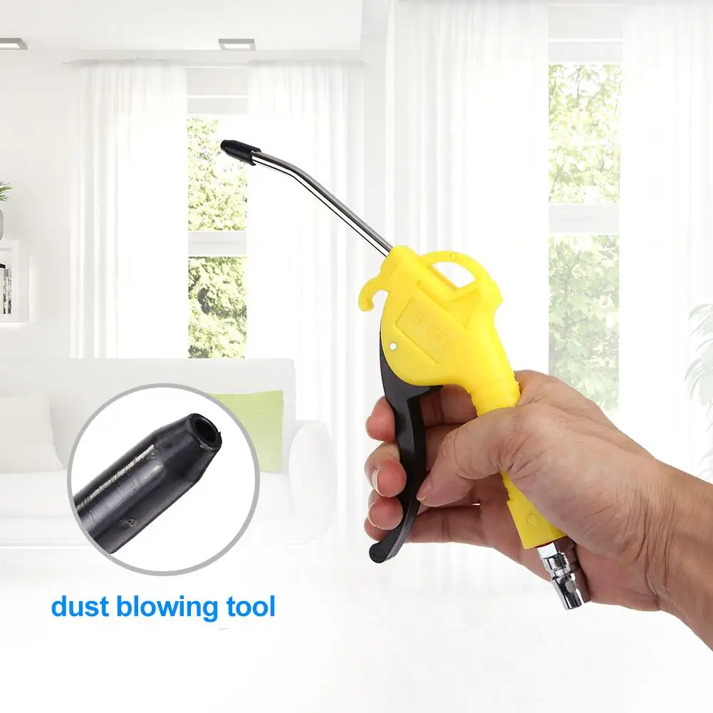 Воздуходувной пистолет триггер пистолета для очистки 8 дюймового компрессора