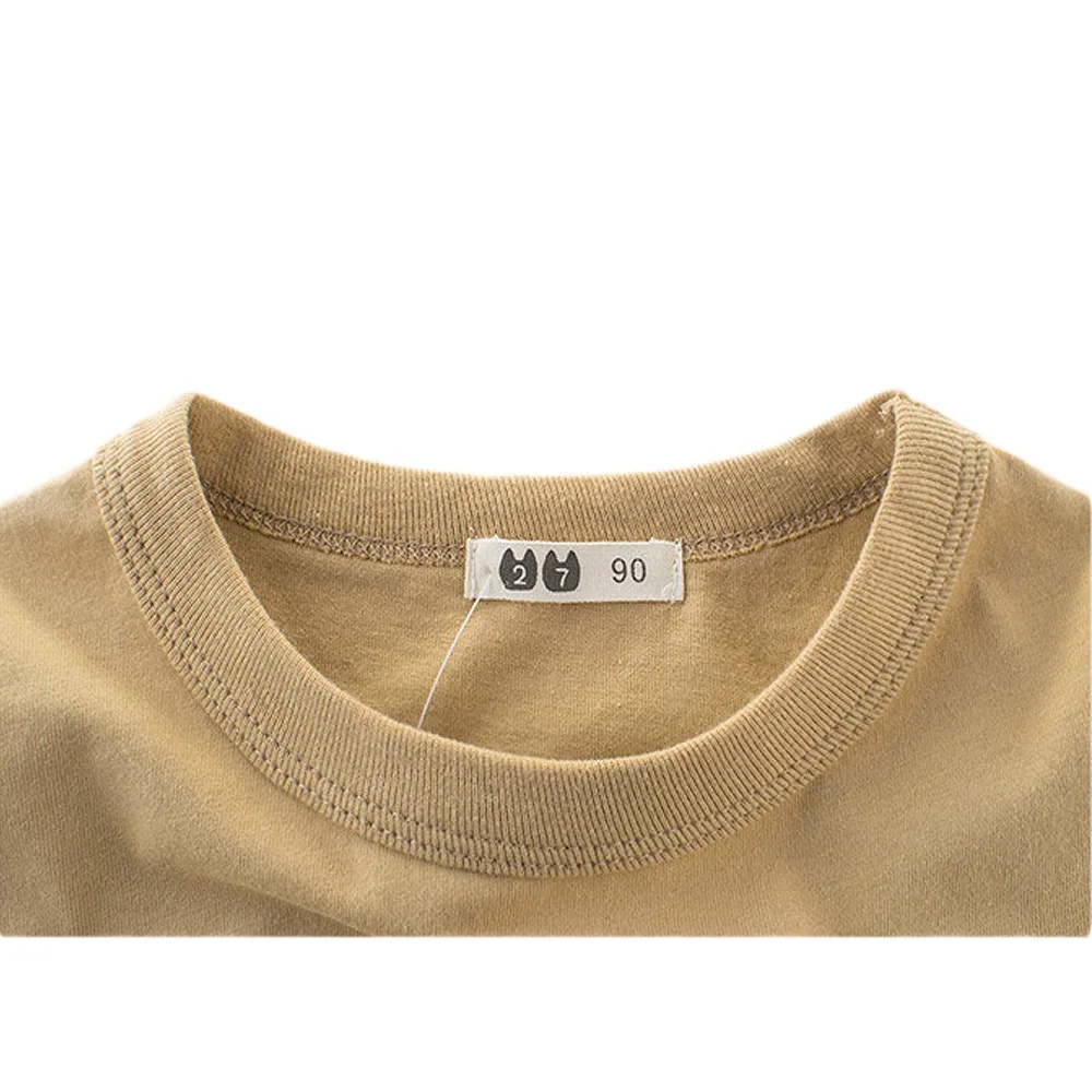 Летняя детская одежда из 100% хлопка с рисунком животных для мальчиков