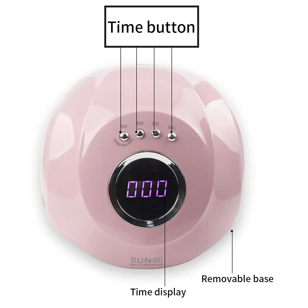 

Nail Lamp LED UV Polish Nail Light Dryer Curing Phototherapy 180W High Power Manicure Lamp