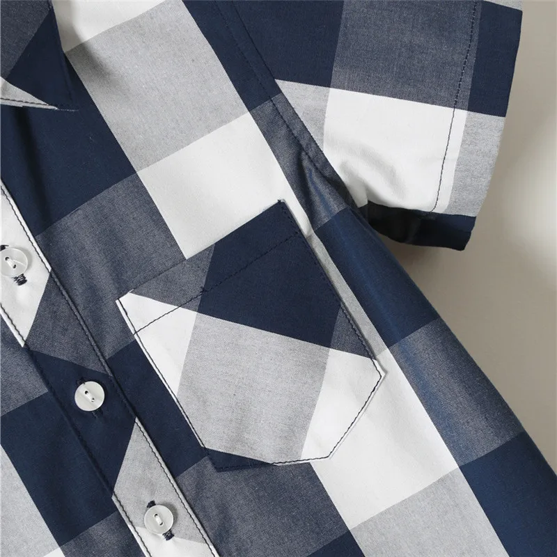 Детские рубашки для мальчиков весна-осень 2020 Детская рубашка топы с коротким