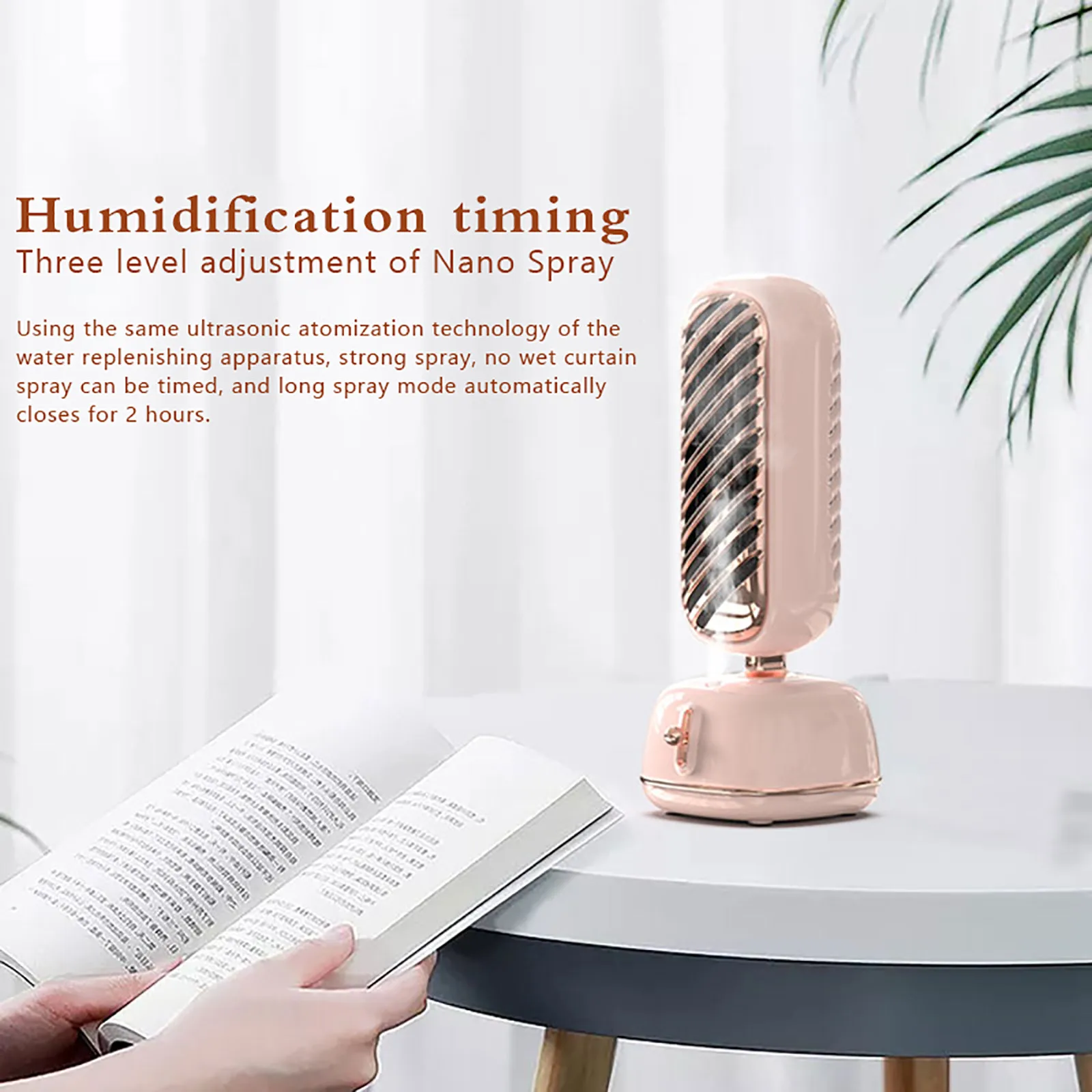 

CARPRIE(CARPRIE) 2021 New And High Quality Humidification Tower Fan,Cooling Fan With 3 Speeds Desktop Table Cooling Fan