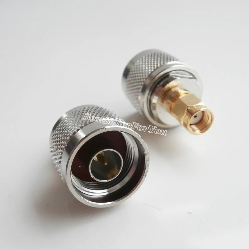 10 шт. N Type Перемычка Штепсель для RP SMA штепсельной вилки RPSMA Разъем Адаптера