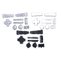 full buttons keys set for nintend gbm console replacement shell frame l r a b d pad keypad button for gbm repair parts