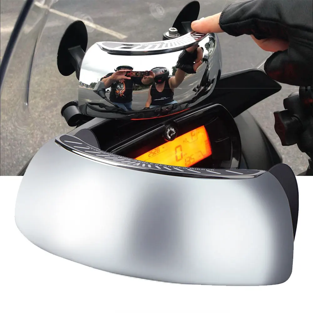 

Motorcycle 180 Degree Safety Rearview Mirror Give Full Rear View For Bajaj Dominar 400 Pulsar 150 180 200 NS RS AS CFMOTO 650NK