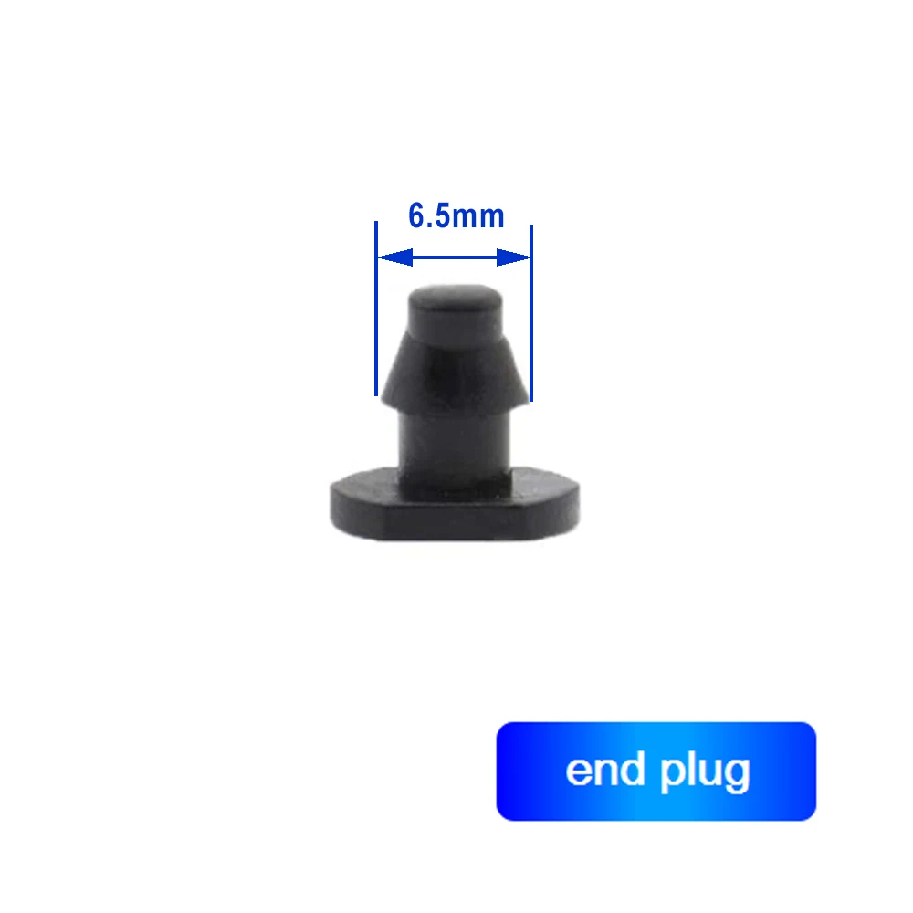 50Sets Adjustable Garden Drip Irrigation Misting copper Nozzle Dripper Watering Sprayer Atomizing Sprinkler 4/7mm Tee Connector | Дом и сад