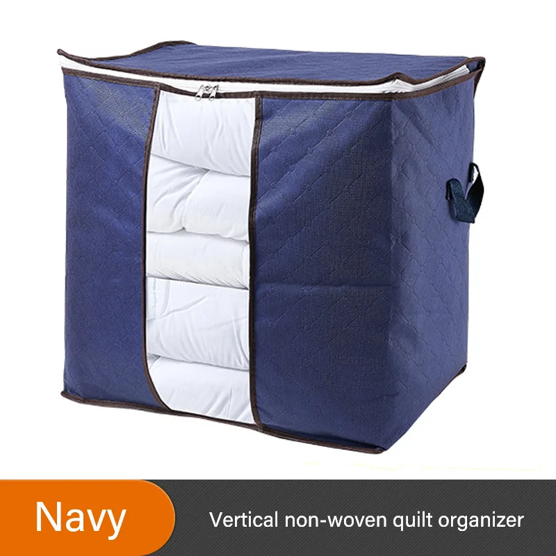 

Quilt finishing bag thickened non-woven quilt storage bag clothing dustproof bag duffel bag ZD