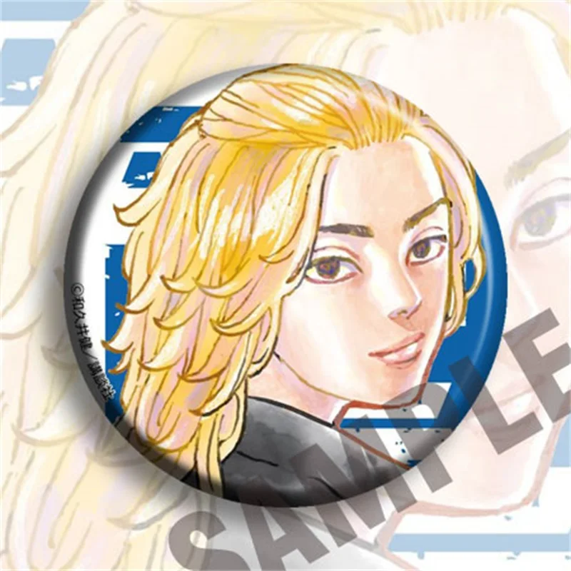 Tokyo Revengers Takemitchy Hinata Tachibana Naoto Mikey Badge Anime Cosplay Costume Garniture Itabag Bedge Brooch Pin |