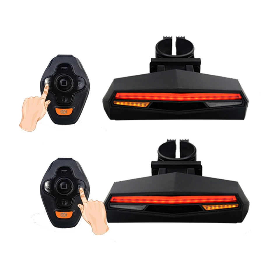 

OMNI Brake Sensor Bike Lights Smart Bicycle Flashlight Taillight USB Rechargeable IP66 Waterproof Bike Tail Cycling Lantern