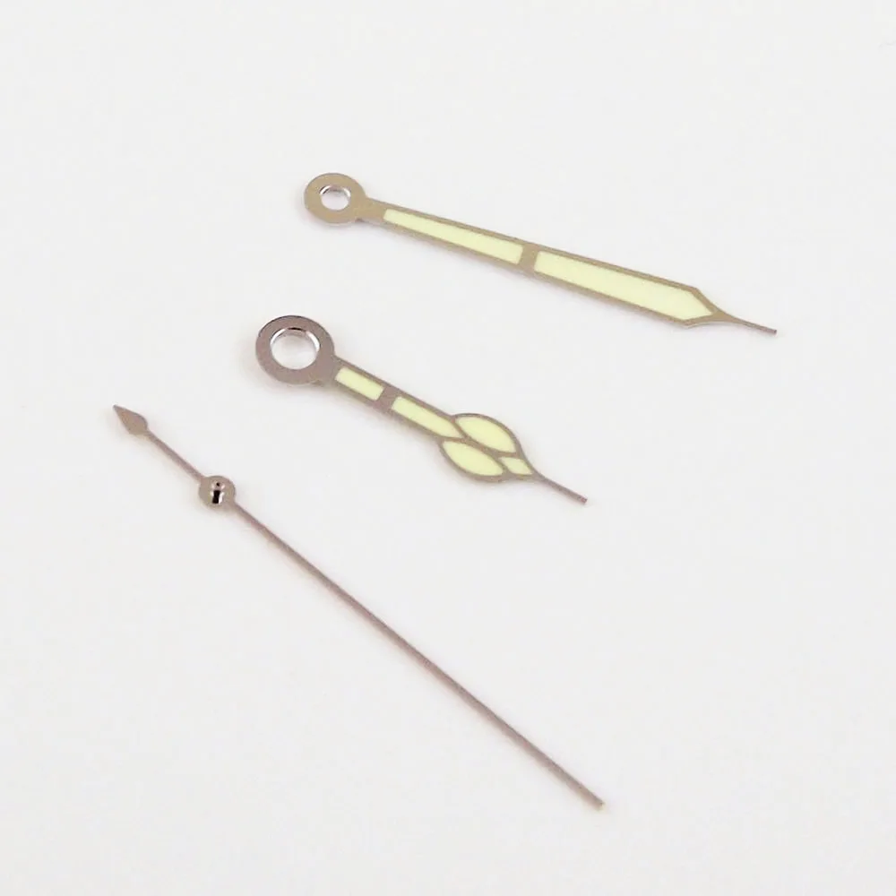 

Classic Vintage Silver Watch Hands Needles Points Fit For Miyota 8215 821A Mingzhu 2813 Automatic Movement Replacement