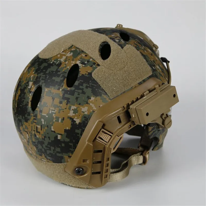 

1PCS New Military Tactical Protective Helmet Airsoft Full Face Protection with Goggle Len Full Face Motorcycle Bicycle Helmet