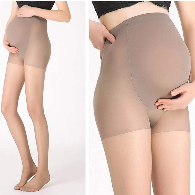 

Gravida Pantyhose Maternity Leggings Pregnancy Clothes Pregnant women ultra-thin sexy Black stockings Nylon super Elastic silk