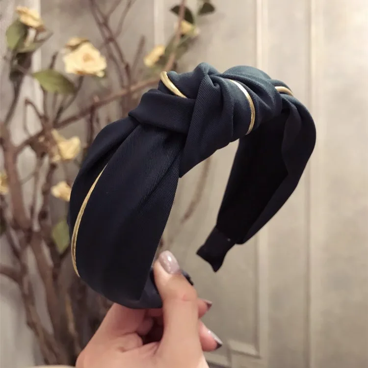 

Bohemian Vintage Colored Cotton Knotted Hairband Knot Headband Hair Accessories