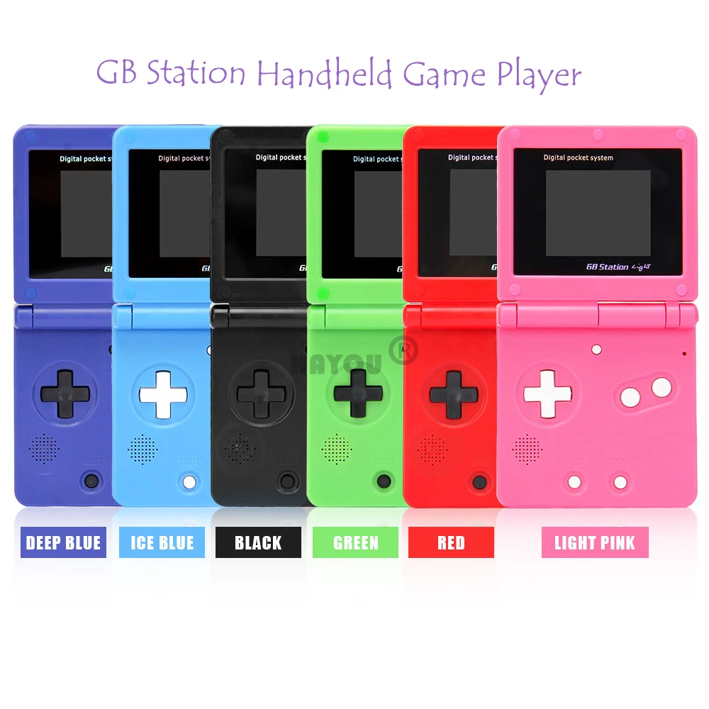 Портативная игровая консоль GB Station в стиле ретро 2000 встроенных игр 2 7 дюймовый