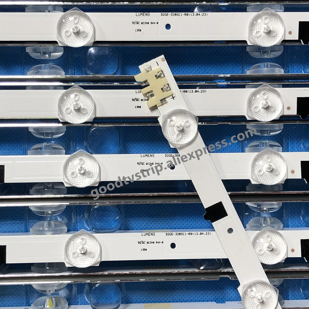 655 мм светодиодный полосы для SamSung Sharp-FHD 32''TV D2GE-320SC1-R0 CY-HF320BGSV1H UE32F5000AK UE32f5500AW UE32F5700AW HF320BGS-V1