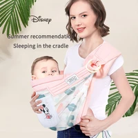 disney 100 cotton fabric breathable baby ring sling carrier soft baby wrap for newborns free size carrier accessories baby wrap