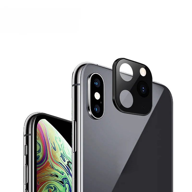 Роскошный металлический алюминиевый чехол с кольцом для защиты объектива камеры