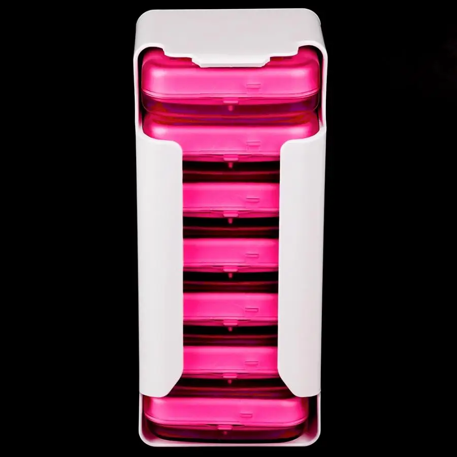 Коробка для хранения держатель с дистанционным управлением 7 слоев Портативный