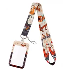 DZ2402 собаки породы такса милый ремешок для ключей, ремешок для id бейджа, брелок для ключей, брелок для ключей, аксессуары