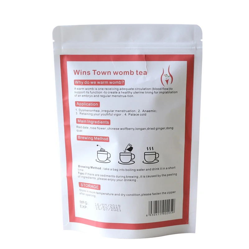 

Natural Female Detox Tea Warming Womb Tea Slimming Herbal Uterus Cleansing Tea Irregular Menstruation Feminine Hygiene Product