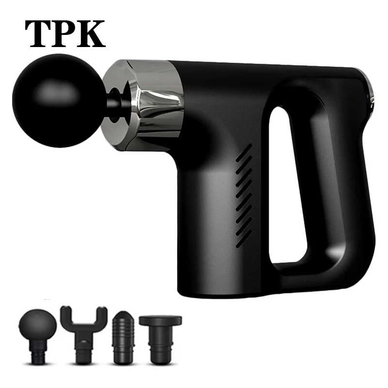 

2021 New Submachine Massage Fascial Gun Electric Body Muscle Relaxation for Neck Back Leg Massager Therapy Gun for Fitness Slim