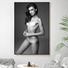 Шелковая ткань настенный постер Марина альбино сексуальная модель звезда искусство домашний Декор подарок