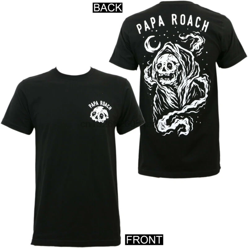Аутентичная футболка с надписью PAPA ROACH Band Nightreaper Slim Fit Размеры s m l xl 2XL Новинка| |