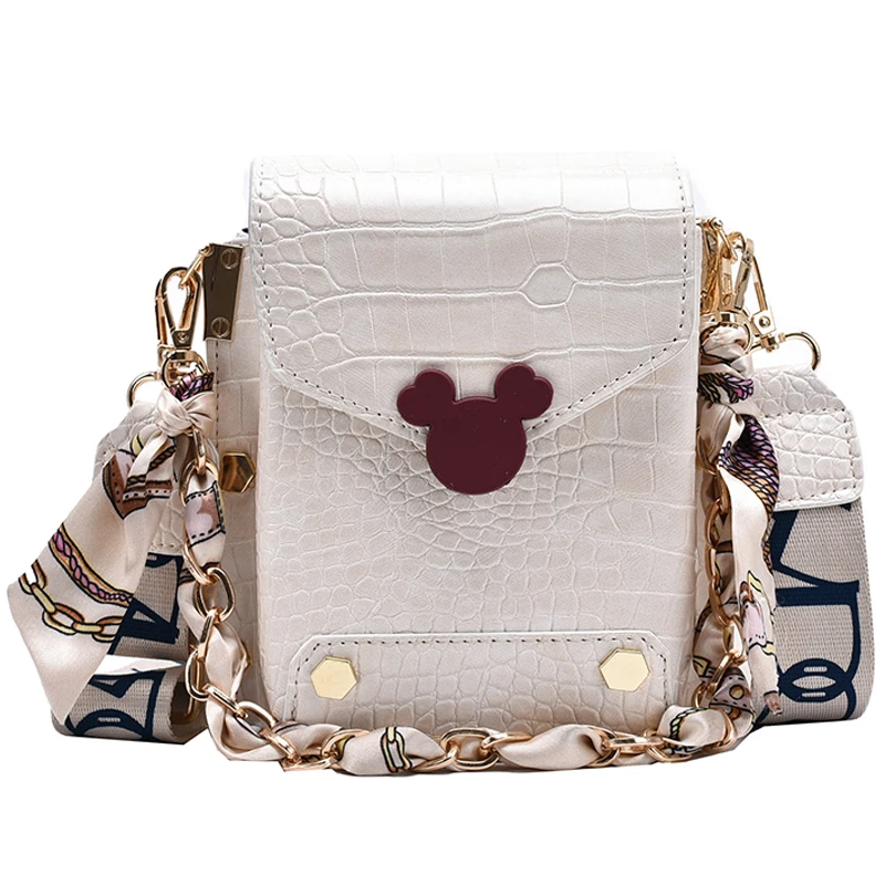 

Super Mini PU Leather Crossbody Bags For Women 2020 Fashion Summer Shoulder Handbags Female Travel Chain Bag
