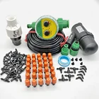 Комплект для полива травы, 20 м микро-система орошения, регулируемый автоматическое устройство орошения, для сада