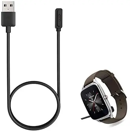 

Зарядное устройство, совместимое с Zenwatch 2, сменный Портативный USB Магнитный кабель для быстрой зарядки 100 см для Zenwatch 2 Smartwatch - WI50