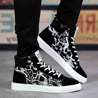 2021 new autumn mens boots comfortable high quality high top shoes mens new casual shoes botas breathable masculine