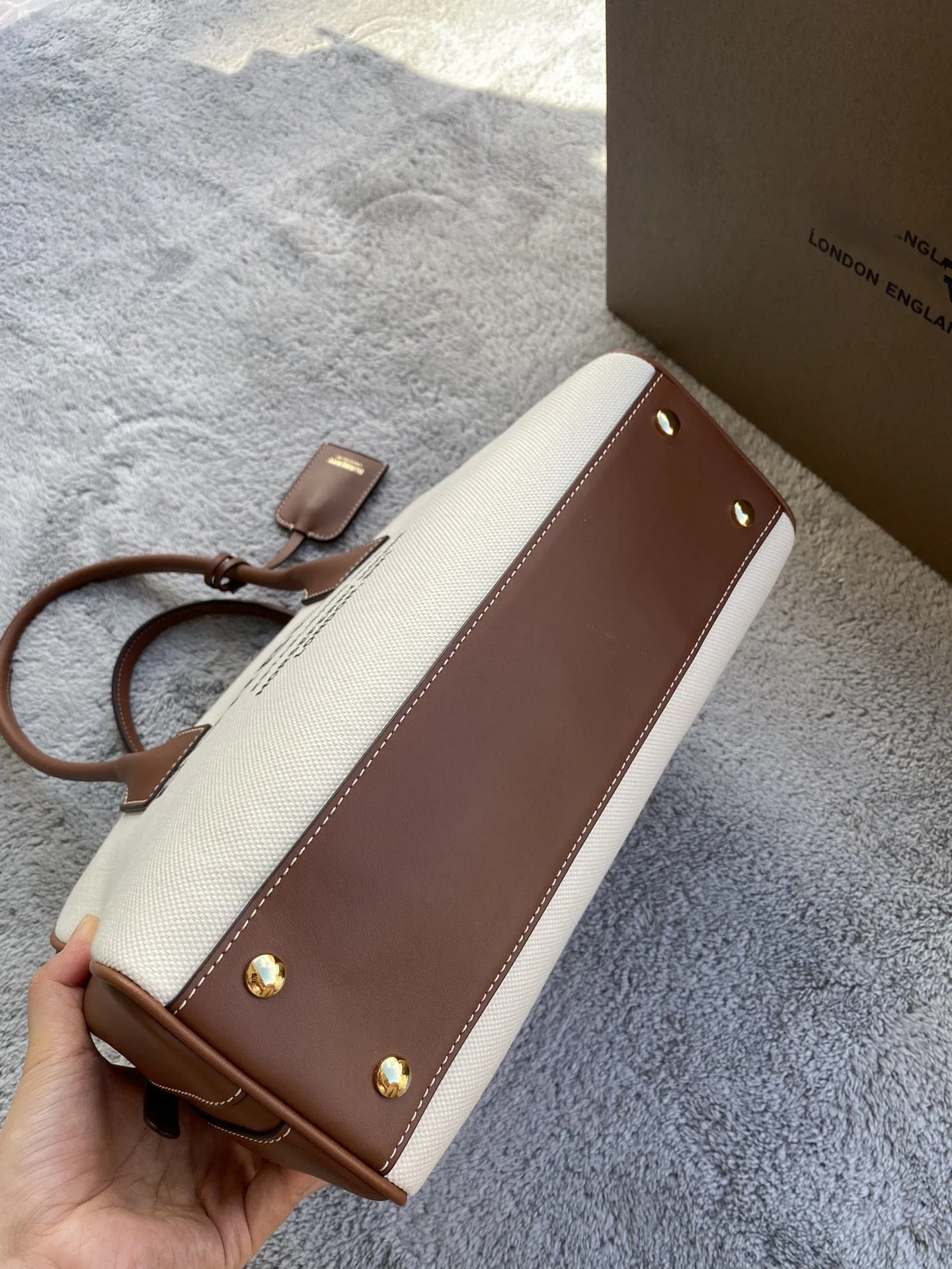 

Bur brand women canvas handbag for Cube High-quality luxury lady bag