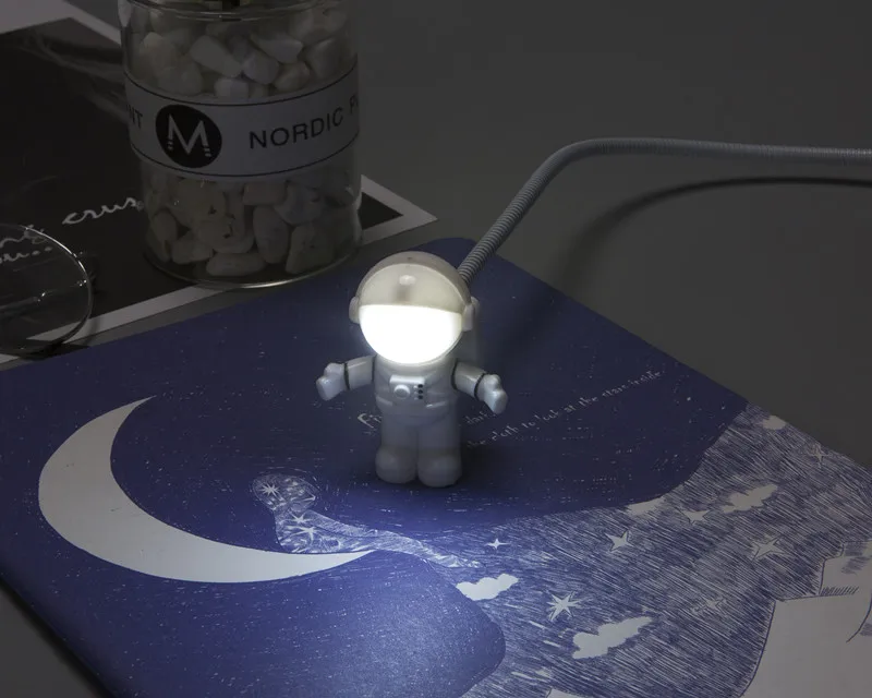 Светодиодный ночник для космонавта USB регулируемый компьютера ПК | Лампы и