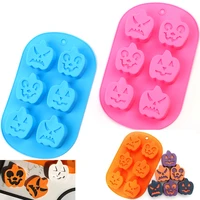 silicone cake mold halloween series 3d pumpkin baking mould food grade silicone mold for puddingsoapchocolateice creamcake