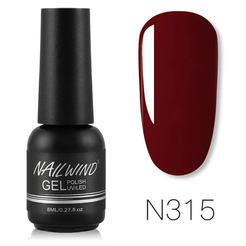 NAILWIND Гибридный лак набор все для маникюра Полупостоянный гель uv Vernis светодиодный гель лак впитывающийся художественный Гель-лак для ногтей - Цвет: RE11-N315