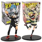 19-20 см с героями из мультфильма Мой герой сигараки томура химико Тога ПВХ Фигурки игрушки Boku без герой статуя фигурка игрушки