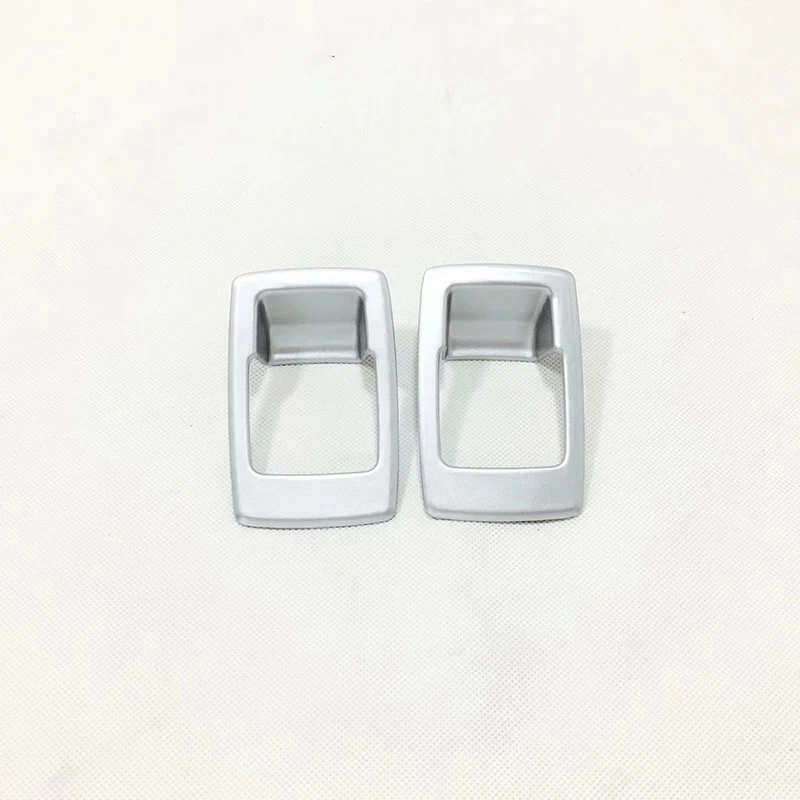 

ABS Chrome For BMW X3 G01 2018 2019 Car Rear Seat adjustment Switch Decoration Cover Trim Sticker Car Styling accessories 2pcs