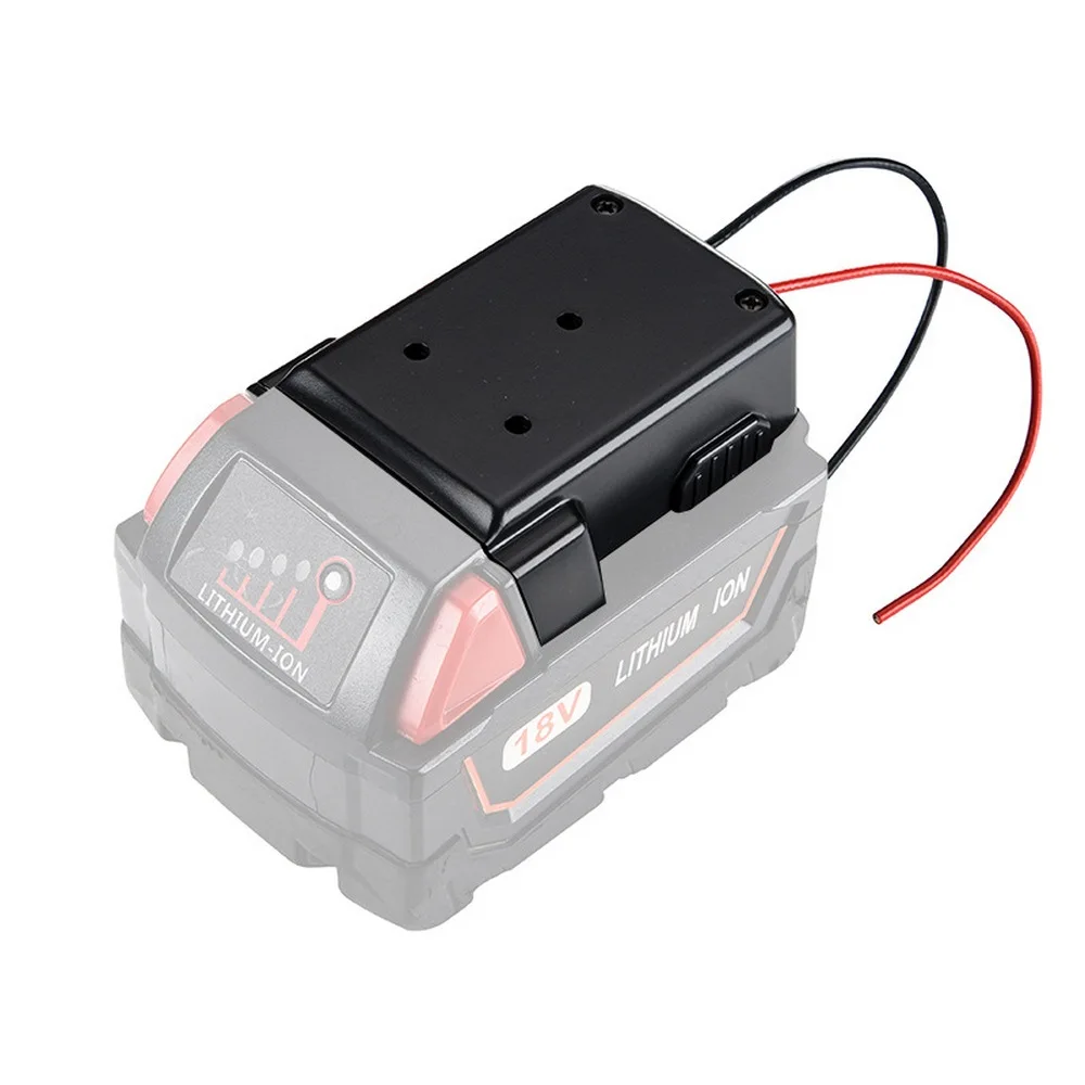 

DIY адаптер для аккумулятора Milwaukee M18 18 в, преобразователь литиевой батареи M18 18 в, док-станция для литиевой батареи, разъем питания, аксессуары...
