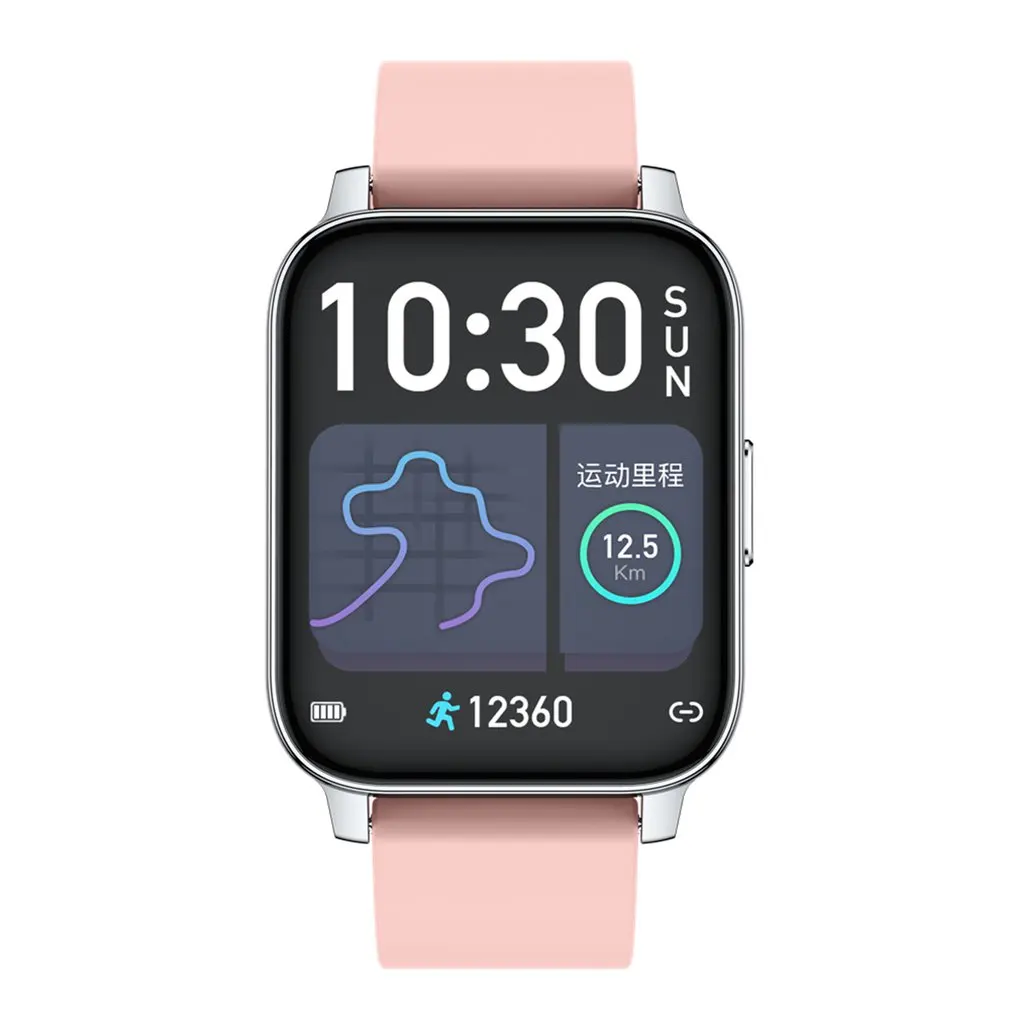 Smart Watch for Women 1.69 inch Touch Screen Fitness Tracker Watch IP67 Waterproof Smartwatch with Heart Rate and Sleep Monitor