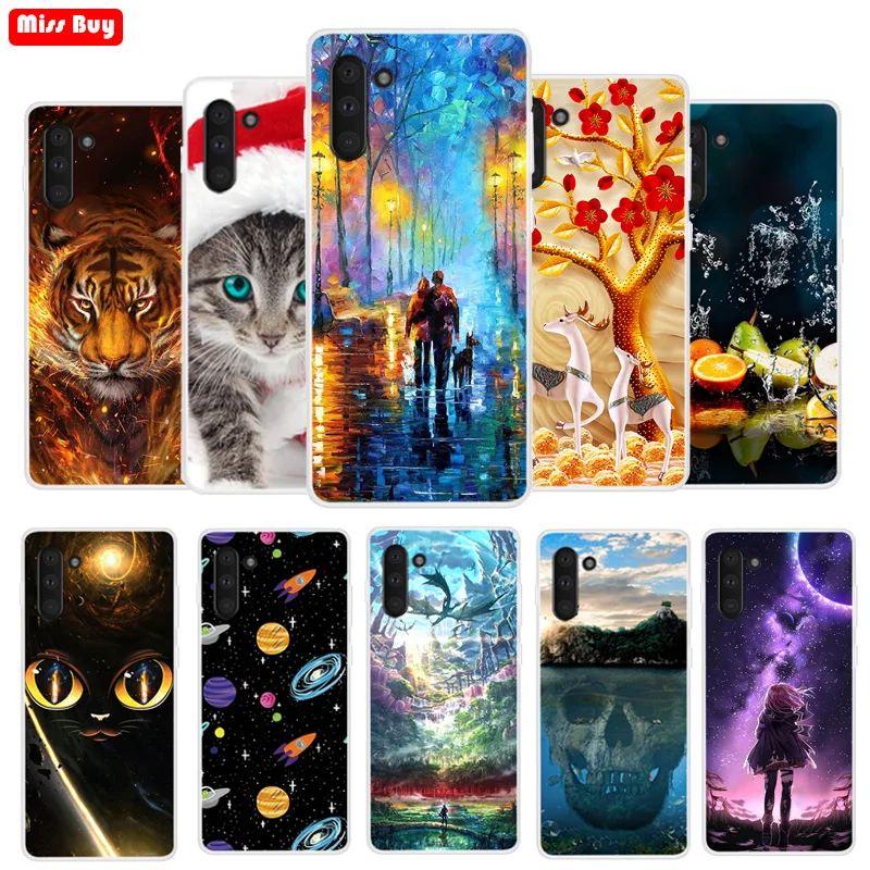 Cartoon Lion Love Soft Silicone Phone Case For Samsung Galaxy Note 10 Pro A80 A90 A70 A60 A30 A50 A40 A20 C5 C7 C9Pro Cover Slim |