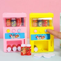 kids simulation vending machine with coins drinks pretend play game prop educational development toys kid girls gifts toys