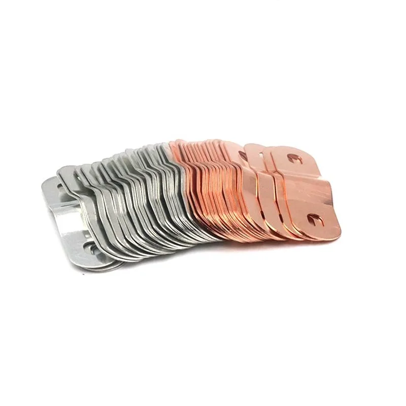 Шины для аккумулятора с шагом 49-57 мм контактные вкладыши толщина 0 8