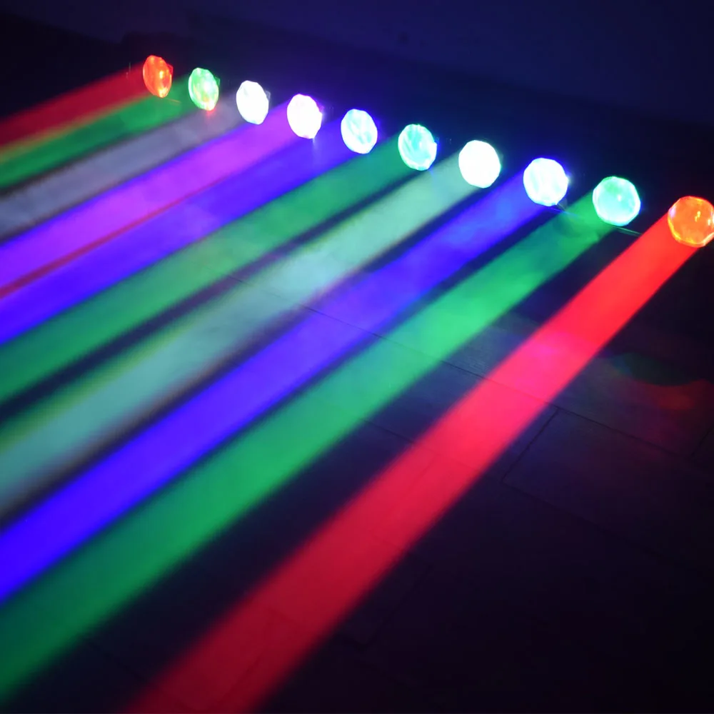 Светодиодный светильник с одинарным управлением движущейся головкой 10x40 Вт RGBW